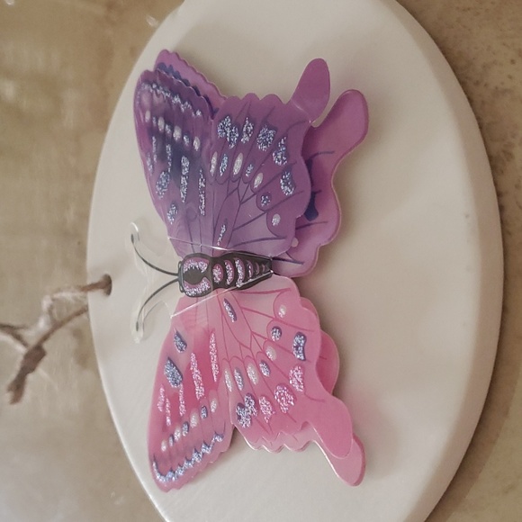 3D Butterfly Plaque - Picture 3 of 3